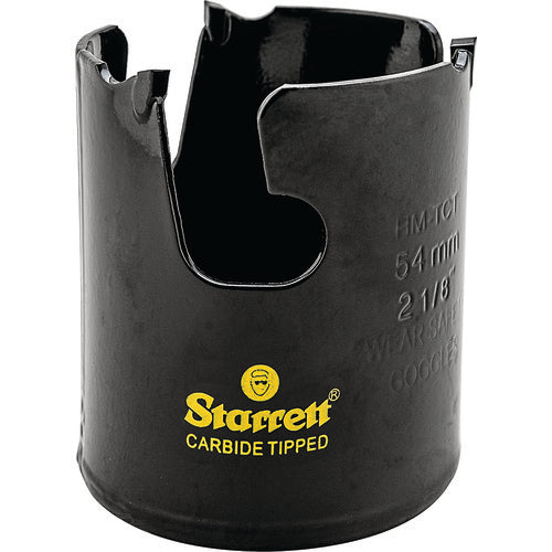‎2-1/8″ Carbide Tipped Hole Saw - Starrett - Exact Tool & Supply