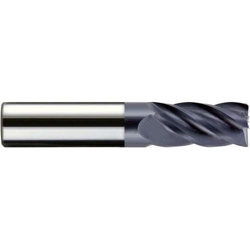 ‎1″ Dia. × 1″ Shank × 1-1/2″ DOC × 4″ OAL, Carbide, veri4, 5 Flute, Plain, External, Corner Radius, Solid End Mill Series/List #5102 - Exact Tool & Supply