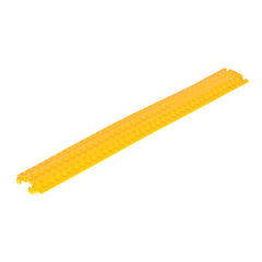 Anti-Slip Rubber Cable Guard Yellow - Exact Tool & Supply