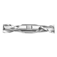 15/64'' Dia. - 3-1/8'' OAL - Uncoated HSS - Center Cut DE EM-2 FL - Exact Tool & Supply