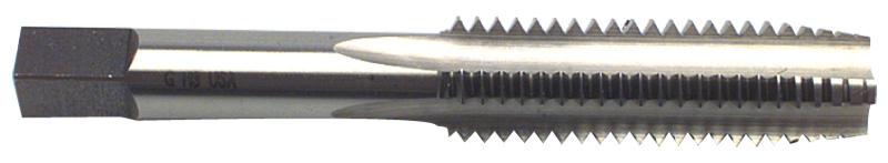 3/4-10 Dia. - H11 - 4 FL - Bright - Plug +.005 Oversize Hand Tap - Exact Tool & Supply