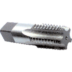 ‎1/4-18 NPT 5 Flute High Speed Steel Interrupted Pipe Tap-Bright Series/List #2113 - Exact Tool & Supply