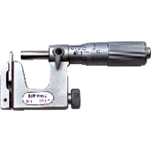 1″-2″ Measuring Range-0.0001″ Graduation - Friction Thimble - Carbide Face - Multi- Anvil Micrometer - Exact Tool & Supply