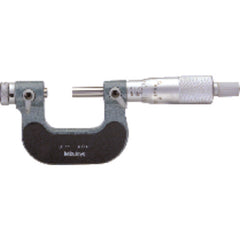 0-1″ Measuring Range-0.001″ Graduation - Ratchet Thimble - High Speed Steel Face - Interchangeable Anvil Thread Micrometer - Exact Tool & Supply