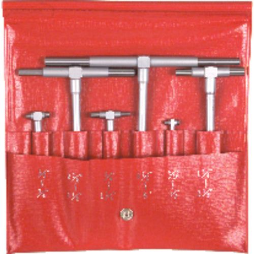 Model 155-903-6 Pieces-5/16″-6″ Measuring Range - Telescoping Gage Set - Exact Tool & Supply