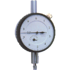 ‎Dial Indicator - 1.0 mm Total Range-0-100-0 Dial Reading - AGD 2 - Exact Tool & Supply