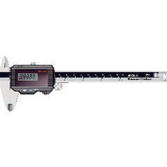 ‎Super Solar Coolant Resistant Caliper - 0-6″ / 0-150 mm Measuring Range - (0.0005″ / 0.01 mm Resolution) - Exact Tool & Supply
