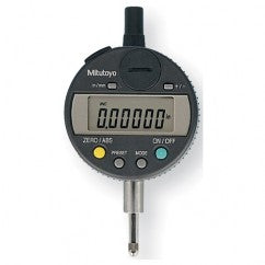 Electronic Indicator - 0.0″-2.0″ / 0.0″-50.8 mm Total Range-0.0005″/0.01 mm Resolution - With Absolute Encoder/Flat Back - Exact Tool & Supply