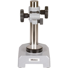 Dial Gage Stand - Model 7002-10 - For 3/8″ Diameter Stem AGD Indicators - Serrated Anvil - Exact Tool & Supply