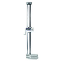 Electronic Twin Beam Height Gage w / SPC Output - 24″ / 600 mm-0.0005″ / 0.01 mm Resolution - Exact Tool & Supply