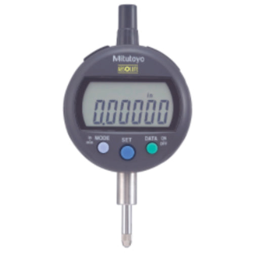 Electronic Indicator - 0.0″-0.5″ / 0.0″-12.7 mm Total Range-0.00005″/0.001 mm Resolution - With Absolute Encoder - Exact Tool & Supply