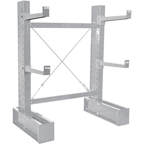 Galv Cantilever 6' Sngl Side 24″ Arm Set - Exact Tool & Supply
