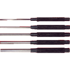 Model 248C - Starrett XL Drive Pin Punch–1/4' Tip Diameter × 8″ Overall Length - Exact Tool & Supply