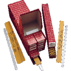 Steel Feeler Gage - Model 667M–3–0.03 mm Thickness–304.0 mm Blade Length - Exact Tool & Supply