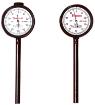 #650B5 - 0-50-0 Dial Reading - Back Plunger Dial Indicator w/ 3 Pts & Deep Hole Attachment - Exact Tool & Supply
