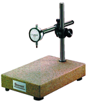 #675GJ - Kit Contains: .0005" Graduation; 0-25-0 Reading - Pink Granite Stand & Dial Indicator - Exact Tool & Supply