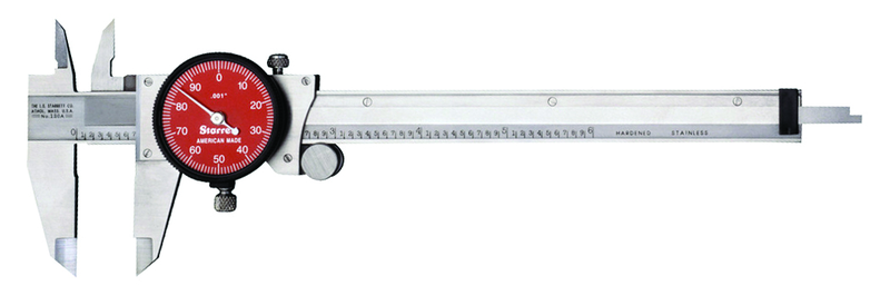 #R120A-6 - 0 - 6'' Measuring Range (.001 Grad.) - Dial Caliper - Exact Tool & Supply