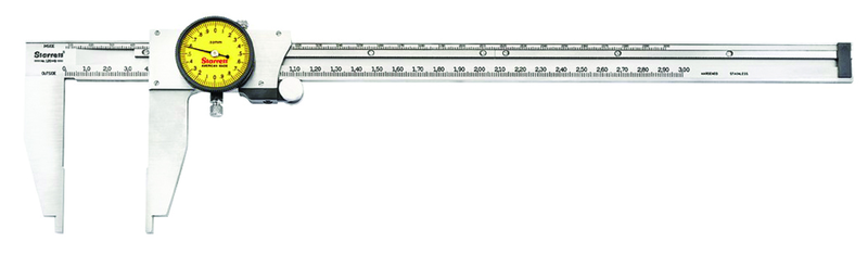 #120MB-300 - 0 - 300mm Measuring Range (0.02mm Grad.) - Dial Caliper - Exact Tool & Supply