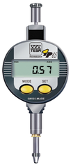 0 - .5 / 0 - 12.5mm Range - .00005" or .0005/.001" or .01" Resolution - Fluid Resistant - Electronic Indicator - Exact Tool & Supply