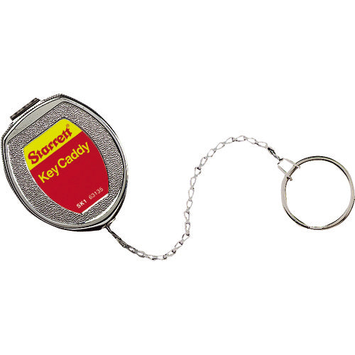 Key Caddy - 21″ Retractable Stainless Steel Chain Key/Tool Holder with Belt Clip - Exact Tool & Supply
