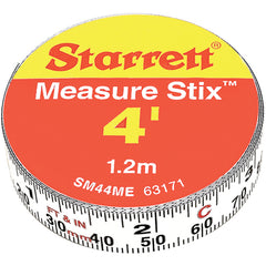 Model SM44W-1/2″ × 4 feet - Adhesive Backed Steel Measuring Tape - Exact Tool & Supply