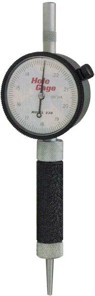 .130 - .230'' Capacity - Hole Gage - Exact Tool & Supply