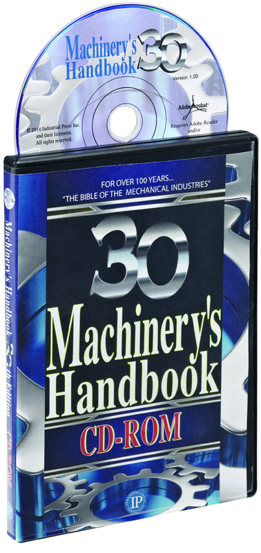 CD Rom Upgrade only to 30th Edition Machinery Handbook - Exact Tool & Supply