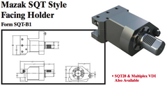 Mazak SQT Style Facing Holder (Form SQT-B1) - Part #: SQT21.2825 - Exact Tool & Supply