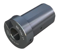 Mazak Style "V" Toolholder Bushing  - (OD: 50mm x ID: 1/4") - Part #: CNC 86-70VM 1/4" - Exact Tool & Supply