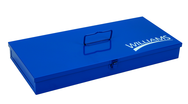 30-1/4 x 11-1/2 x 4-3/4" Blue Toolbox - Exact Tool & Supply