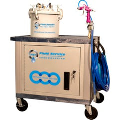 Mobile Cabinet Chemical Dispensing Unit for Disinfectants - Exact Tool & Supply