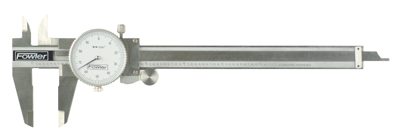 0 - 12'' Measuring Range (.001" Grad.) - Dial Caliper - #52-008-012 - Exact Tool & Supply