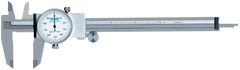 0 - 8'' Measuring Range (.001" Grad.) - Shockproof Steel Dial Caliper - #52-008-708 - Exact Tool & Supply