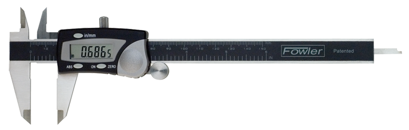 0 - 6" / 0 - 150mm Measuring Range (.0005" / .01mm Res.) - Electronic Caliper - Exact Tool & Supply