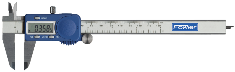 0 - 12" / 0 - 300mm Measuring Range (.0005" / .01mm Res.) - Xtra-Value Electronic Caliper - Exact Tool & Supply