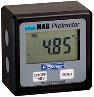 #54-422-450-1 - 360° (4 x 90°) Measuring Range - Mini-Mag Protractor - Exact Tool & Supply