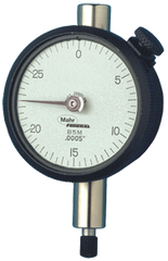 .050 Total Range - 0-10-0 Dial Reading - AGD 1 Dial Indicator - Exact Tool & Supply