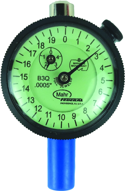 .050 Total Range - 0-10-0 Dial Reading - AGD 1 Dial Indicator - Exact Tool & Supply