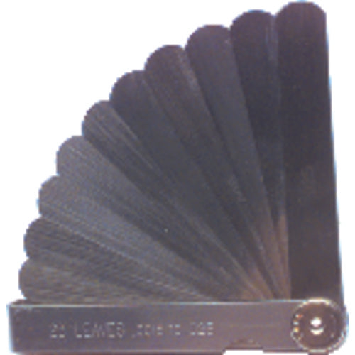 Thickness Gage - Model 5026-26 Leaf-0.0015″ to 0.025″ Range - Exact Tool & Supply
