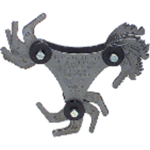 Model 5622–22 Leaves–9 to 40 Pitch - Screw Pitch Gage - Exact Tool & Supply
