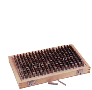 190 Pc. - (Cert) - .061-.250 - Plus (Go) Fit - Gage Pin Set - Exact Tool & Supply