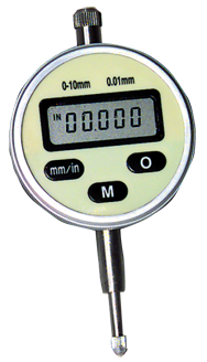 0 - 4 / 0 - 100mm Range - .0005/.01mm Resolution - Electronic Indicator - Exact Tool & Supply