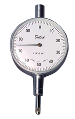 .500 Total Range - White Face - AGD 2 Dial Indicator - Exact Tool & Supply