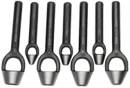 #1271ST - 1/4 to 1'' Diameter - 7 Piece Arch Punch Set - Exact Tool & Supply