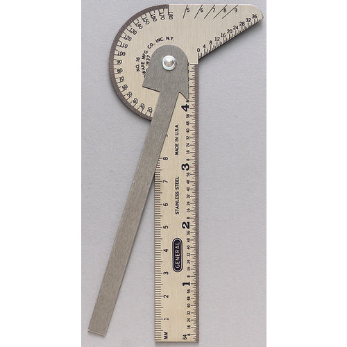 16ME - Checks Angles And Drill Points - Multi Use Rule & Gage - Exact Tool & Supply