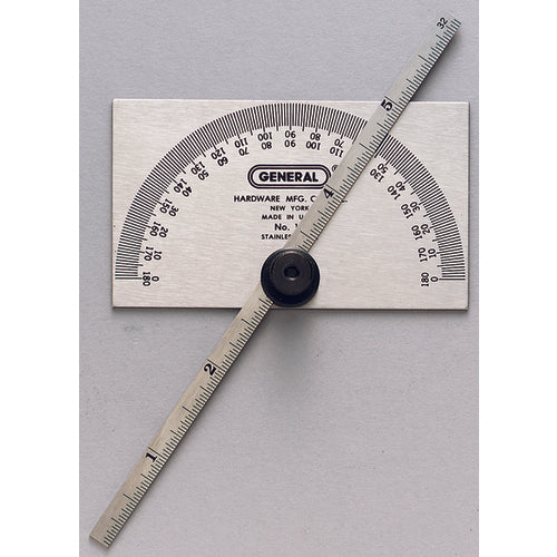 19 - Rectangular Head - Protractor - Exact Tool & Supply