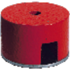 ‎372A Button Type Alnico Magnet - 1/2″ Diameter Round; 1.5 Lbs Holding Capacity - Exact Tool & Supply
