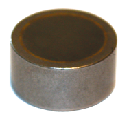 Rare Earth Pot Magnet - 1'' Diameter Round; 30 lbs Holding Capacity - Exact Tool & Supply