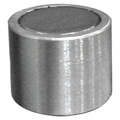 Rare Earth One-Pole Magnet - 1″ Diameter Round; 15 lbs Holding Capacity - Exact Tool & Supply