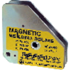 Magnetic Welding Square - Standard Heavy Duty - 3 3/4″ × 3/4″ × 4 3/8″-75 lbs Holding Capacity - Exact Tool & Supply